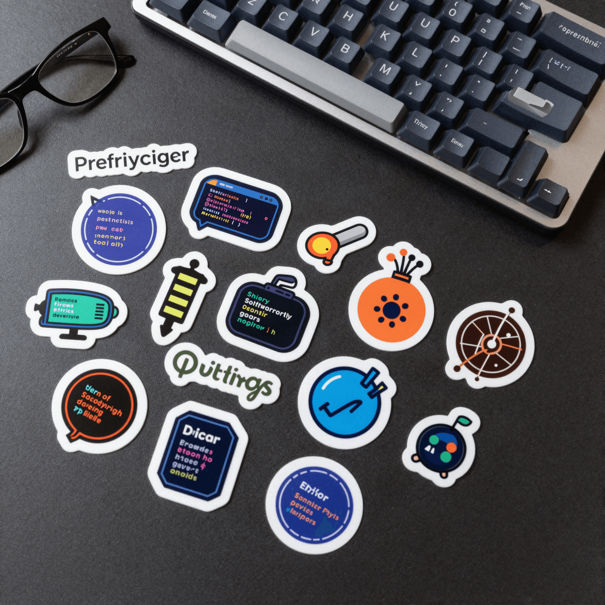 Yazılımcı & Geliştirici Kodlama Sticker Paketi